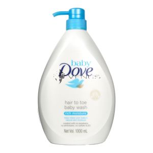 Dove Baby Hair To Toe Wash 1000ml Rich Moisture