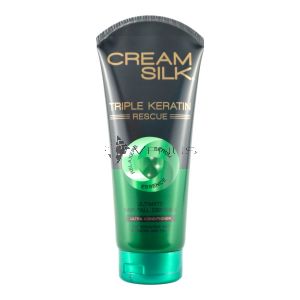Cream Silk Triple Keratin Conditioner 340ml Ultimate Hairfall Defiance