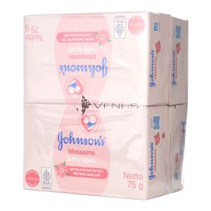 Johnson's Baby Soap 75gx4 Blossoms
