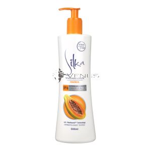 Silka Whitening Lotion 500ml Papaya SPF6