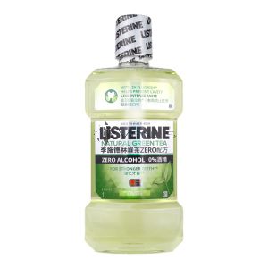 Listerine Antiseptic Mouthwash 1L Natural Green Tea