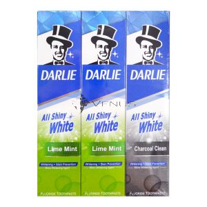 Darlie All Shiny White Toothpaste - Lime Mint (140gx2+80g)