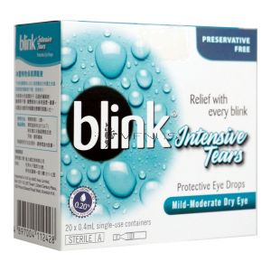 Blink Intensive Tears Eye Drops 20x0.4ml