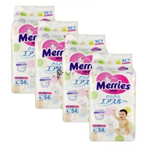 Merries Japan Tape Diapers Large 54S (4Packs)