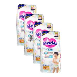 Merries Japan Tape Diapers X-Large 44S (4Packs)