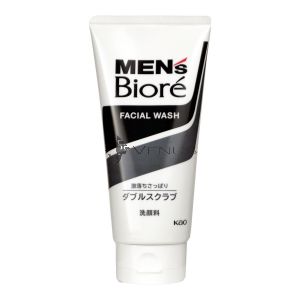 Biore Men Double Scrub Face Wash 130g