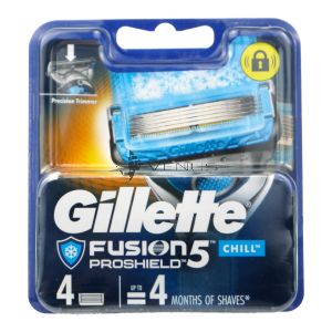 Gillette Fusion Proshield Chill Cartridge 4s