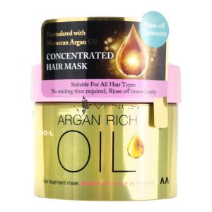 Lucido Argan Rich Oil Hair Treatment Mask 220ml Pink