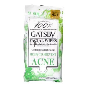 Gatsby Facial Wipes 42s Acne