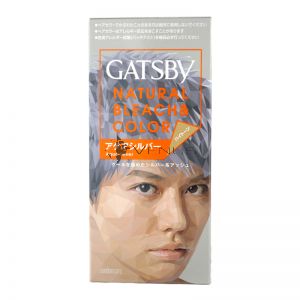 Gatsby Hair Colour Natural Bleach Aqua Silver