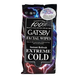 Gatsby Facial Wipes 42s Cold (Extreme)