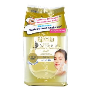 Bifesta Cleansing Sheets 40s Oil In
