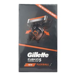 Gillette Fusion 5 Proglide Flexball Razor 1s + Cartridge 4s
