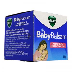 Vicks BabyBalsam 50g Moisturising & Soothing Baby Care