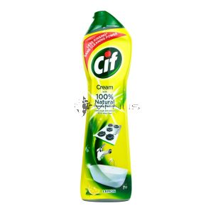 Cif Cream with Micro Crystals 500ml Lemon