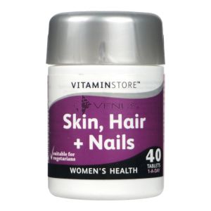 Vitaminstore Skin, Hair + Nails Tablets 40s