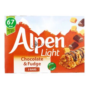 Alpen Light Chocolate & Fudge (1Box=5Bars)