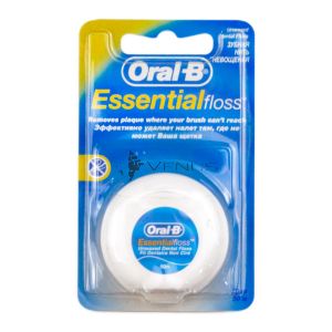 Oral-B Essential Floss Unwaxed Dental Floss 50m