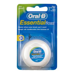 Oral-B Essential Floss Mint Waxed Dental Floss 50m