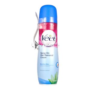 Veet Spray On Hair Removal Cream 150ml Sensitive Skin Blue