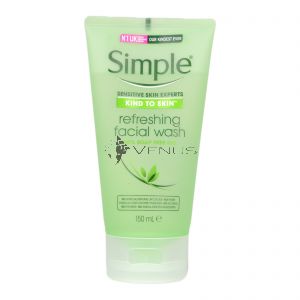 Simple Kind To Skin Refreshing Facial Wash Gel 150ml