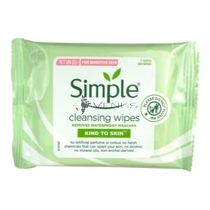 Simple Kind To Skin Cleansing Wipes 7s