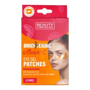 Beauty Formulas Brightening Vitamin C Eye Gel Patches 6 Pairs