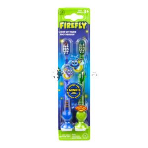 Firefly Toothbrush Light-Up Timer 2s Soft For 3+ Years Old