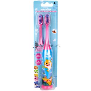 Corsair Toothbrush Battery Powered Baby Shark + Refill For 3+ Years Old