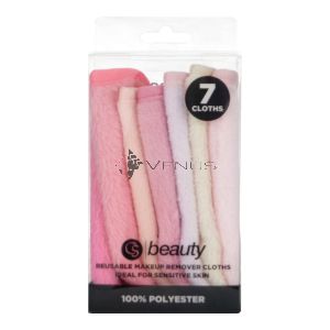 County Beauty Reusable Make Up Remover Cloths 7s