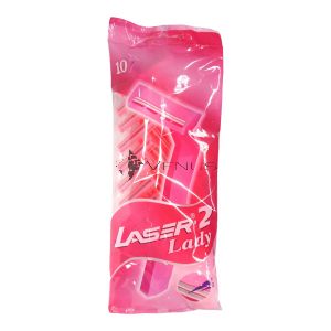 Laser II Lady Disposable Razor 10s