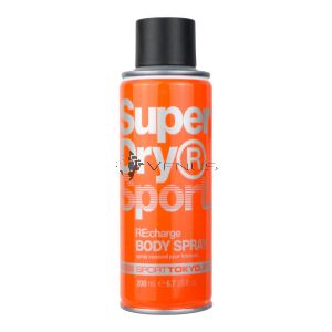 Super Dry Sport Body Spray 200ml Re:Charge