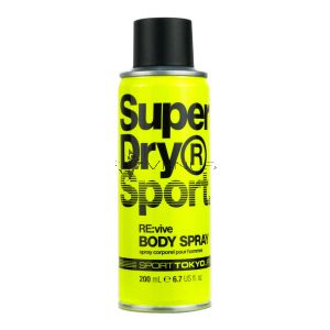 Super Dry Sport Body Spray 200ml Re:Vive