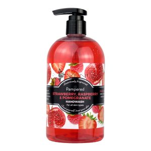 Pampered Handwash 500ml Strawberry, Raspberry & Pomegranate