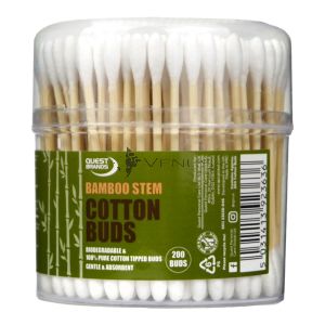 Questbrands Cotton Buds 200s Bamboo Stem