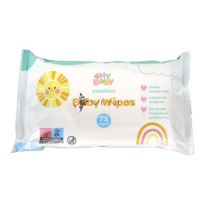 4Mybaby Sensitive Baby Wipes 72s