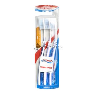Aquafresh Toothbrush Flex Medium 3s