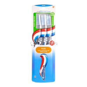 Aquafresh Toothbrush Flex Medium 3s