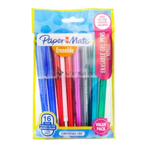 Papermate 8 Erasable Gel Pens + 8 Refills Value Pack