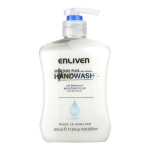 Enliven Handwash 500ml Moisture Plus White