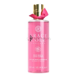 Grace Cole Bath & Shower Gel 300ml White Rose & Lotus Flower