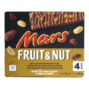 Mars Bar Fruit & Nut 32gx4Pack