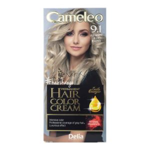 Cameleo Perm Hair Colour Cream 9.1 Ultimate Ash Blond