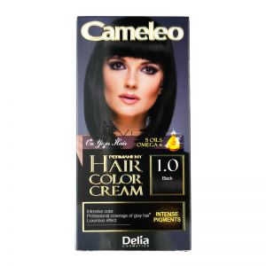 Cameleo Perm Hair Colour Cream 1.0 Black