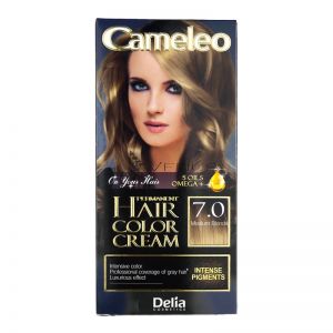 Cameleo Perm Hair Colour Cream 7.0 Medium Blond