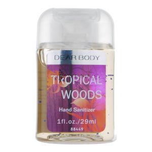 Signature Collection Body Luxuries Anti-Bacterial Hand Gel 29ml Tropical Woods