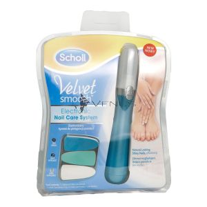 Scholl Velvet Smooth Electronic Nail Care System Set