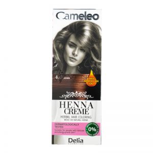 Cameleo Herbal Hair Coloring Cream 4.0 Brown