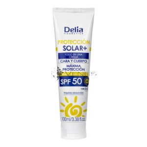 Delia Sun Protection Cream SPF50 UVB/UVA 100ml
