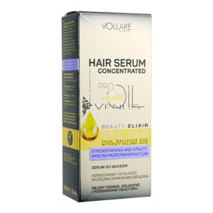 Vollare Hair Serum Vitamin.E, A & D Thin Delicate and Without Volume Hair